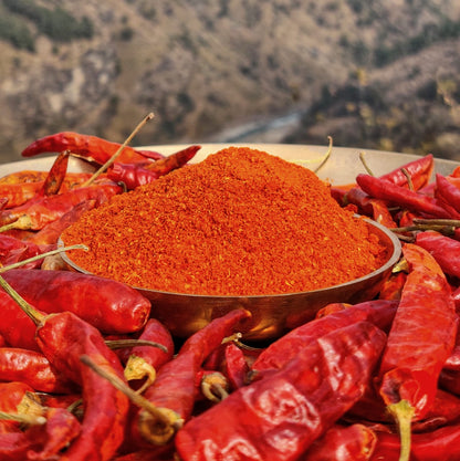 Red Chilli powder (homemade) pure organic