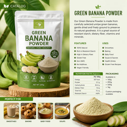 Banana powder ( pure organic)